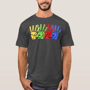ADHD-färgstark T Shirt
