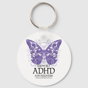 ADHD-fjäril Nyckelring