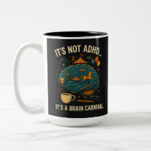 ADHD Funny Brain Carnival Mugg