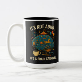 ADHD Funny Brain Carnival Mugg