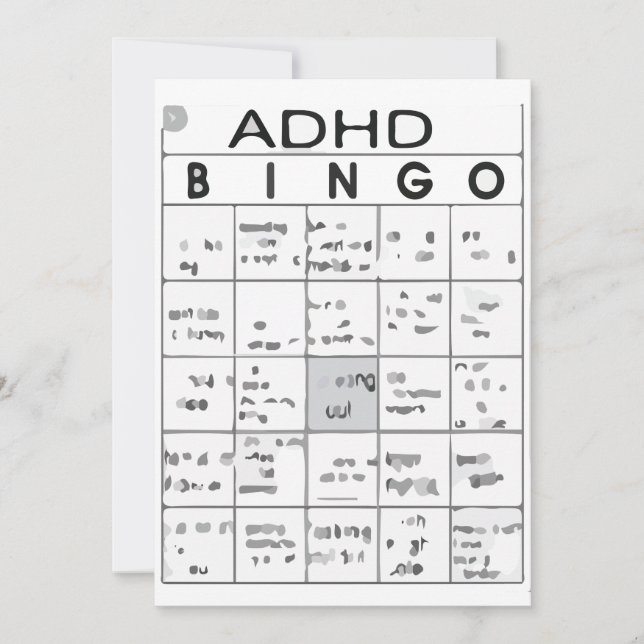 ADHD FUNNY INBJUDNINGAR (Framsida)