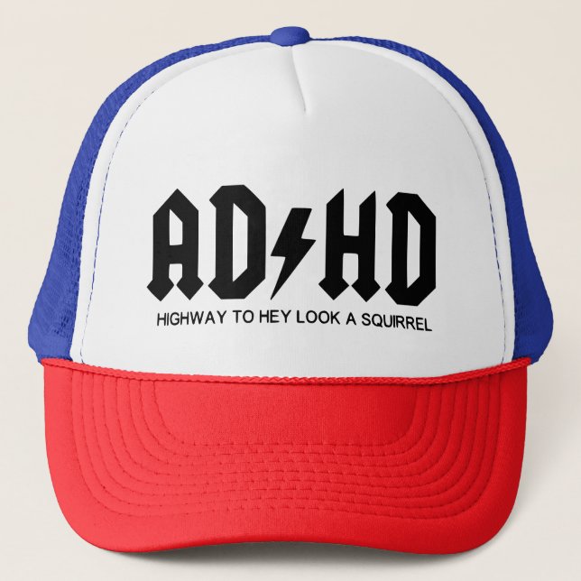ADHD-funny - motorväg till Keps (Framsida)