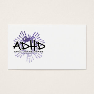 ADHD Handprint Visitkort