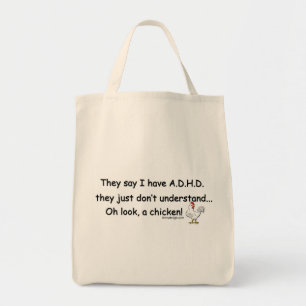 ADHD-hönahumor Tygkasse