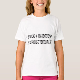 ADHD I förmågan att fästa uppmärksamheten ljug T Shirt