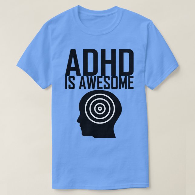 adhd is fantastisk t shirt (Design framsida)