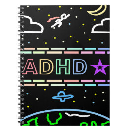 ADHD Journal barnomsorg för bärbara datorer Anteckningsbok