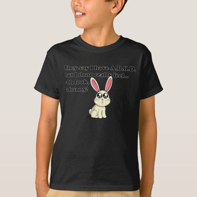 ADHD-kanin Tee (Framsida)