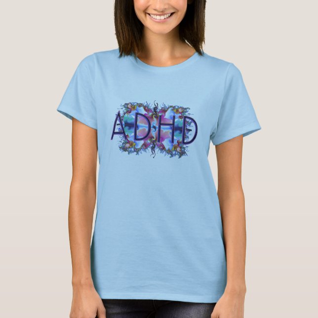 ADHD-logotyp T Shirt (Framsida)
