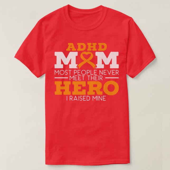 ADHD Mamma ADHD Awareness Embrace Neurodiversity P T Shirt (Design framsida)