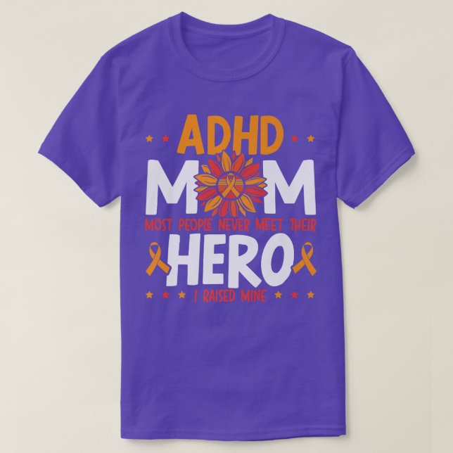ADHD Mamma ADHD Awareness Embrace Neurodiversity P T Shirt (Design framsida)