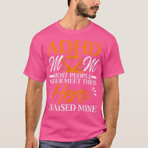 ADHD Mamma ADHD-medvetenhet ökar den neurologiska T Shirt