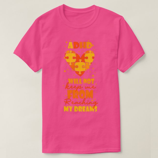 ADHD-medvetenhet 35 T Shirt (Design framsida)
