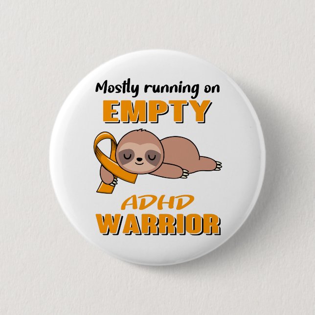 ADHD-medvetenhet Knapp (Framsida)