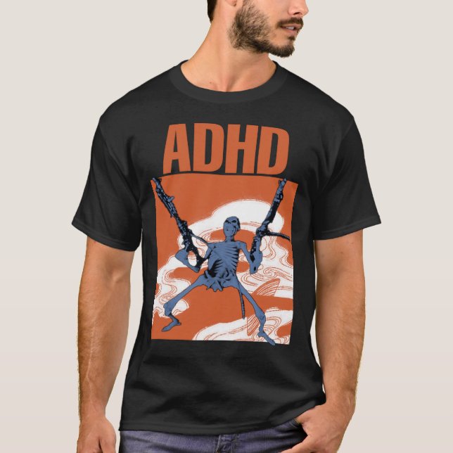 ADHD-minne T Shirt (Framsida)
