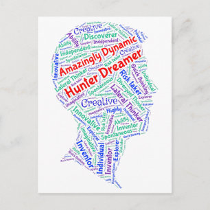 ADHD Motivational Kreativ-vykort - inspiration Vykort
