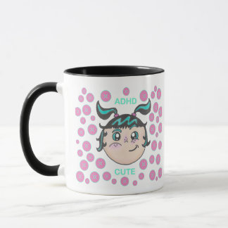 ADHD-mugg med "ADHD Söt" design Mugg