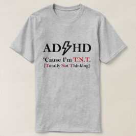 ADHD och Rock musik. T Shirt