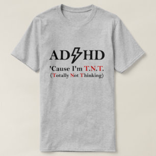 ADHD och Rock musik. T Shirt