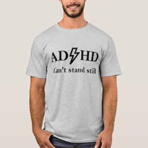 ADHD och Rock musik. T Shirt