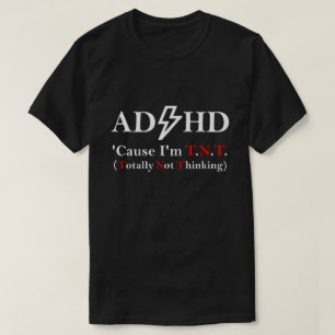 ADHD och Rock musik. T Shirt