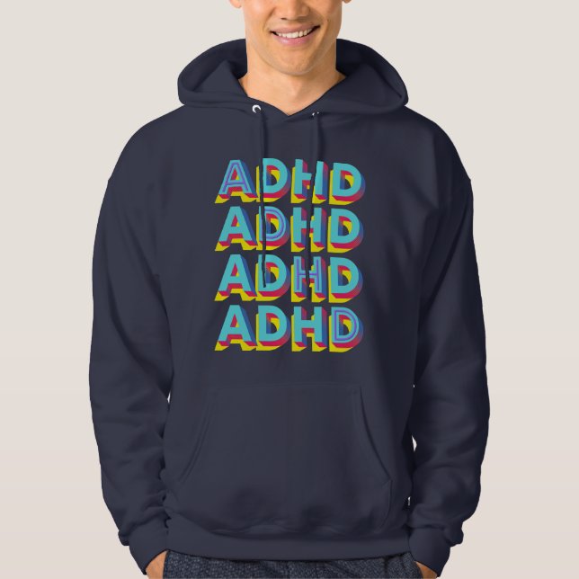 ADHD ORD HOODIE (Framsida)
