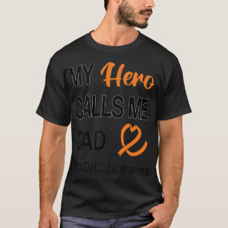 ADHD Pappa uppmärksamhetsbrist, medvetandegrad T Shirt