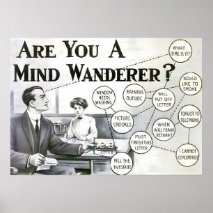 ADHD-reklam Poster   VINTAGE ANNONS  