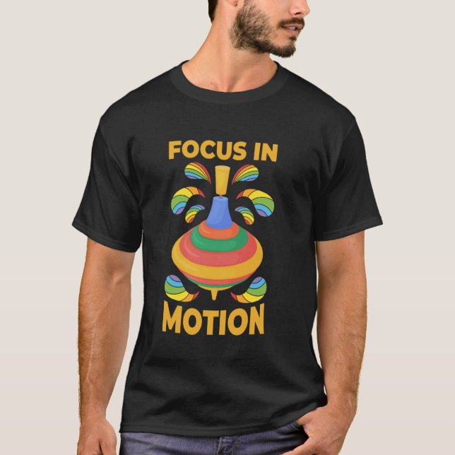 ADHD Simulator ADHD Awareness Månad Manar Kvinnor  T Shirt (Framsida)