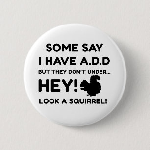 ADHD Squirrel Awareness Support ADHD-presentations Knapp