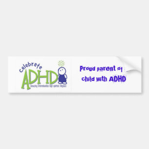 adhd stolt förälder av ett barn med ADHD Bildekal