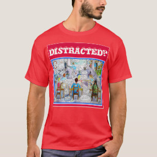 ADHD-symptom illustrerar vad ett klassrum känner T Shirt