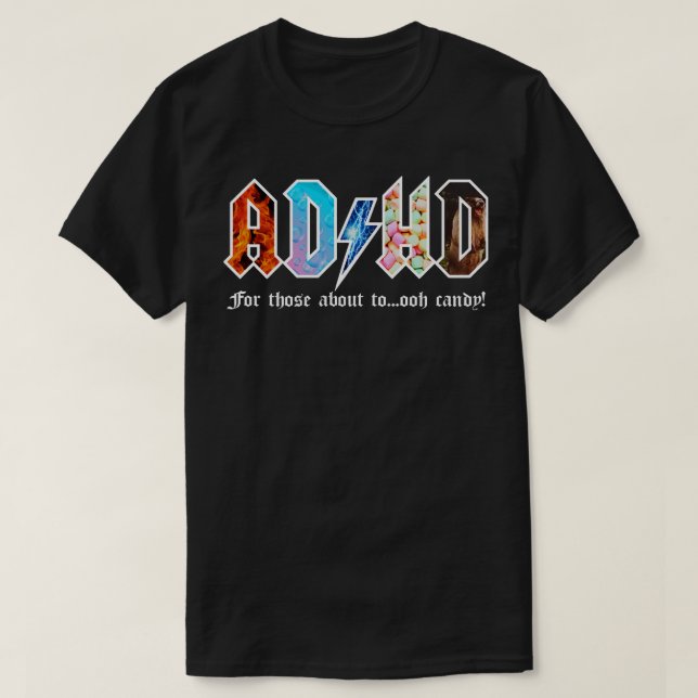 ADHD T SHIRT (Design framsida)