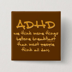 ADHD-tänka mer Knapp