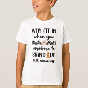 ADHD Warrior Attention Deficio Disorder Awareness T Shirt