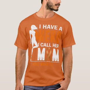 ADHD Women Mamma jag har en Hero jag kallar hennes T Shirt
