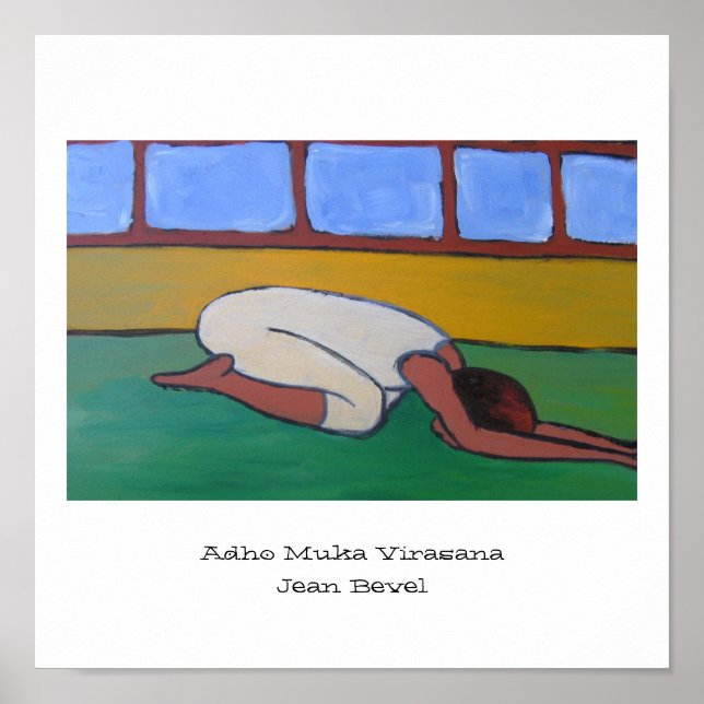 Adho Muka Virasana Poster (Framsidan)