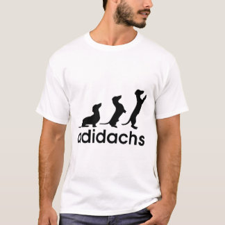 Adidachs Dachshund Hund älskare Perfekt Gift T Shirt