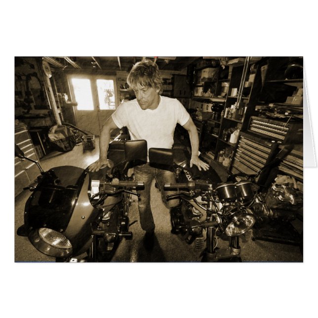 adidasguy och hans GS500 Hälsningskort (Framsidan Horizontal)