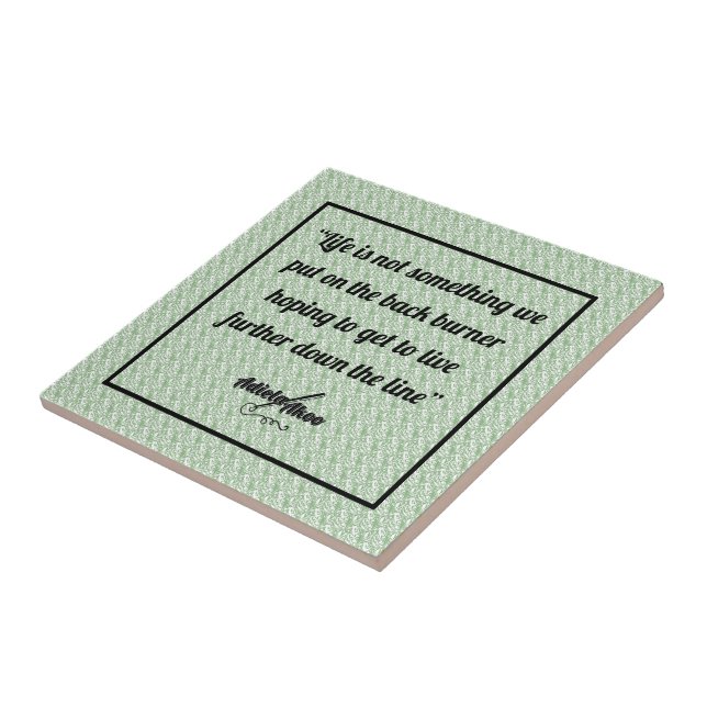 Adiela Akoo Sage Life Ceramic Tile Kakelplatta (Sidan)