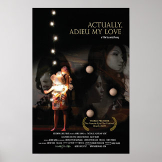 Adieu My Kärlek Film Poster