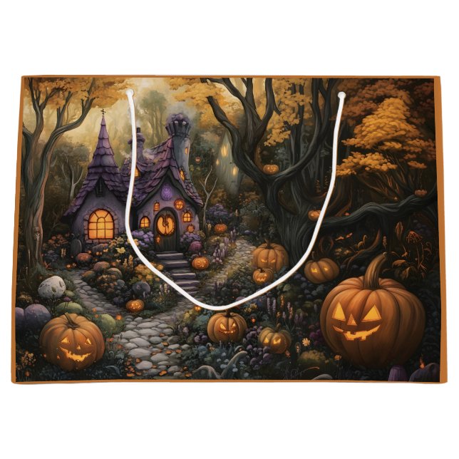 Adigert Spooky House och Halloween Pumpkin Patch (Framsidan)