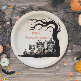Adigous Spooky Ghost Kittens Halloween fest