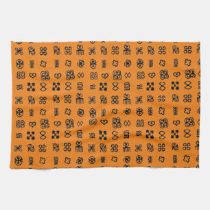 Adinkra African Symbols Kökshandduk
