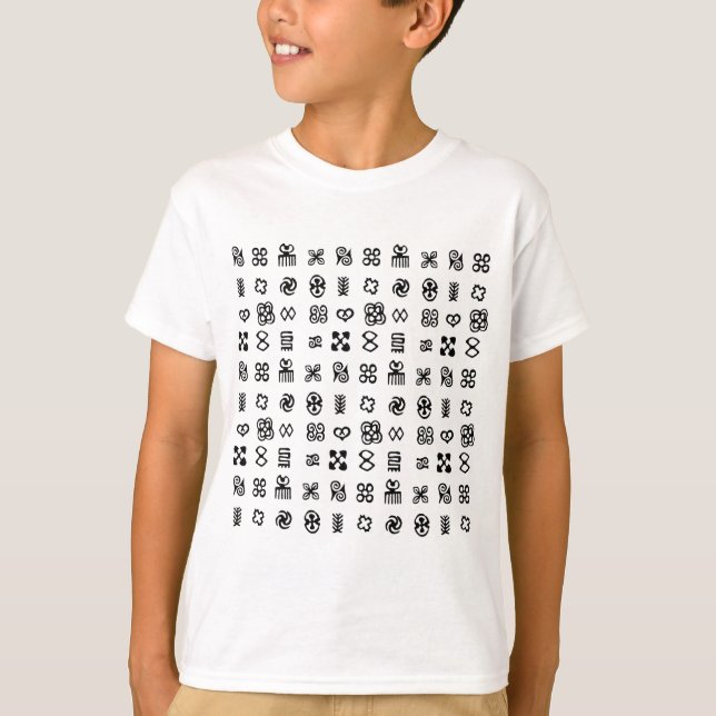 Adinkra African Symbols Tee (Framsida)
