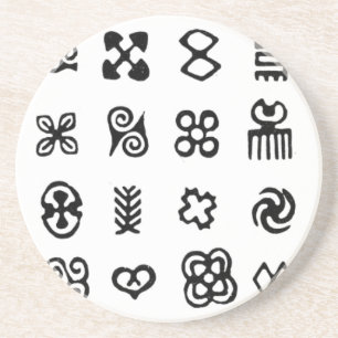 Adinkra African Symbols Underlägg