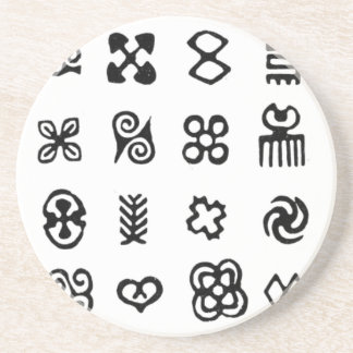 Adinkra African Symbols Underlägg