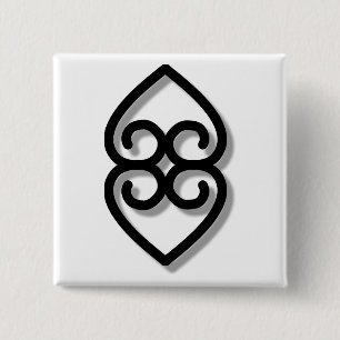 Adinkra - Earth-BW Knapp