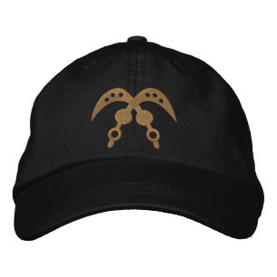 Adinkra hatt broderad keps