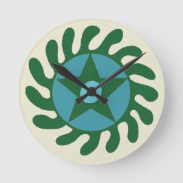 Adinkra Sesa Wo Suban - New Beginnings Rund Klocka